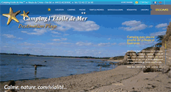 Desktop Screenshot of camping-etoile2mer.com